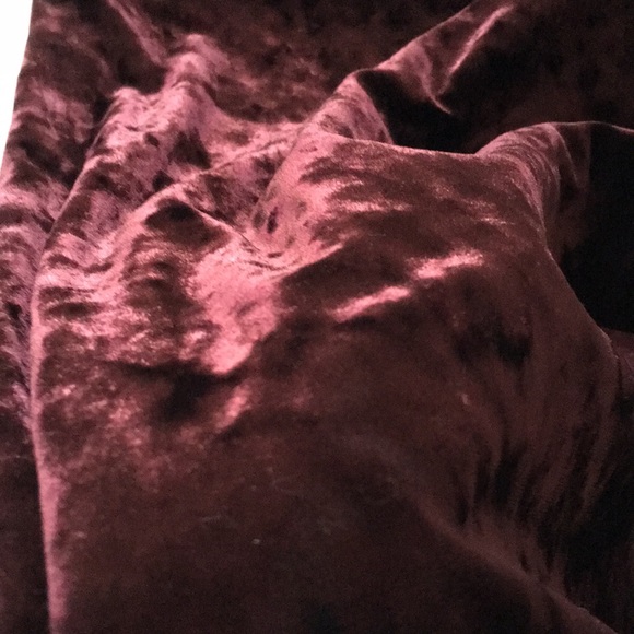 Off the shoulder dark red dress - Picture 3 of 3